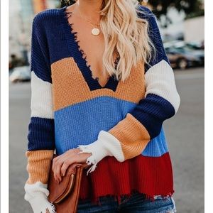 VICI Distressed Sweater